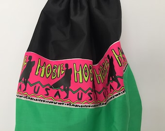 Vintage backpack / sports bag / surfer bag / beach backpack / beach bag / 90s backpack / bucket bag