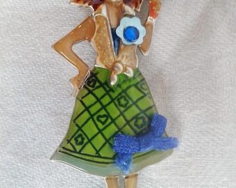 AJMC Mom Brooch Mother's Day Pin birthday Brooch AJMC Jewelry Just for Mom: Being A Mom Never Looked So Good Vintage Pin for Mom Karen Sni