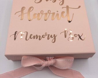 Baby Memory box, new baby gift baby shower gift, baby keepsake box