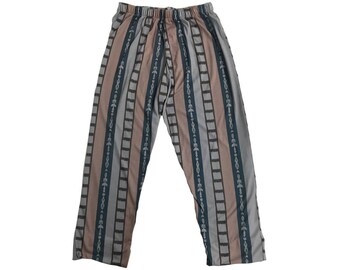 Big Lebowski Pajama Pants The Dude Costume Pajamas Bottoms Bowling Movie Fancy Dress Lounge Halloween Wear Jeffrey Gift Cosplay High Quality