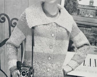 50s knitting pattern | Etsy