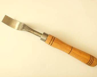 Chisel for sculpture chisel wood working chisel wood carving tools heavy duty chisel bent chisel wooden sculpture spoon chisel strong chisel