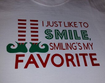 i just like to smile smiling's my favorite shirt