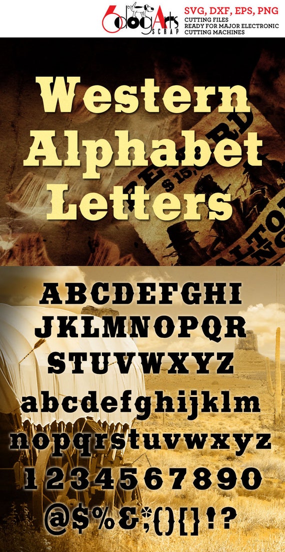 western-alphabet-letters-digital-cut-files-svg-dfx-eps-png