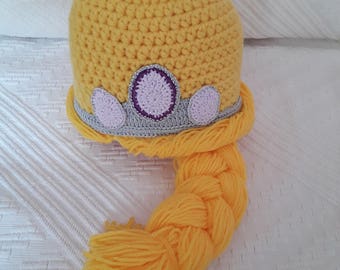 Bonnet inspiré de raiponce