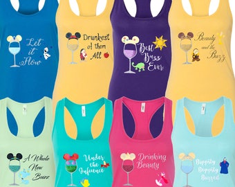 Disney Shirt for Women, Epcot Shirt, Epcot Drink Around The World Shirts, Epcot Food and Wine Shirt, Bachelorette Shirts Disney Family Shirt
