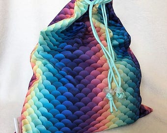 rainbow reusable bag