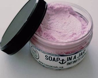 Infinite Romance (4.25 oz. jar) Soap In A Jar (Fluffy Whipp) (Vegan)