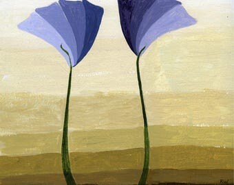 Color of Wind-Original Acrylic Painting by Roberta Warshaw