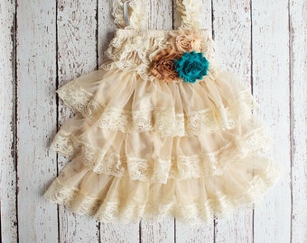 Flower Girl Dresses Rehearsal Oufits by SuriPieCreations on Etsy