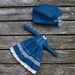 Linnen dress set | Turquoise | Blythe