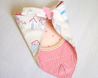 Cake carrier, pie carrier, hostess gift, picnic carrier, 'Sac-a-Tarte', quilted pie bag, potluck carrier, gift for her, casserole carrier