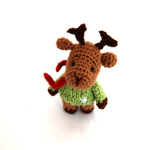 small stuffed reindeer