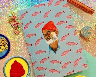 Life Aquatic Notebook - Wes Anderson Inspired