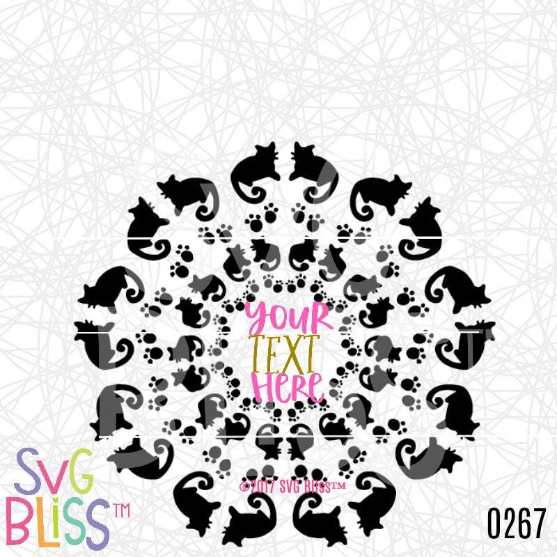 Download Free 3D Cat Mandala Svg For Cricut - Free Layered SVG Files