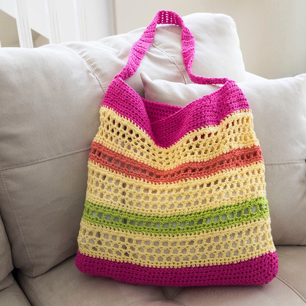 Easy Crochet Bag Pattern Crochet Tote Pattern Everyday Bag