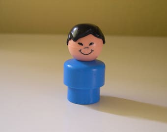 Vintage Fisher Price Little People Asian Boy