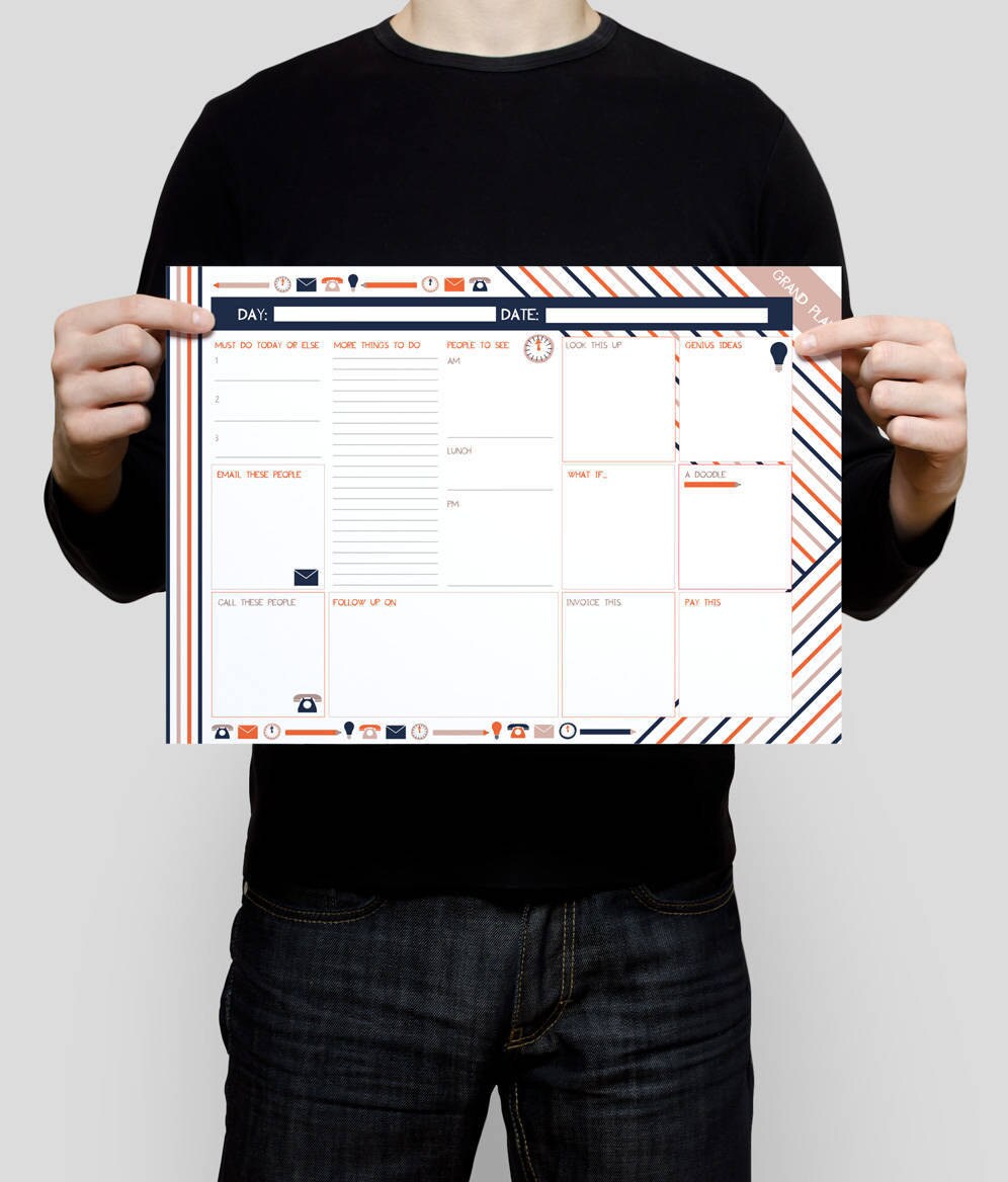 Business Planner Printable Planner Entrepreneur Work Day