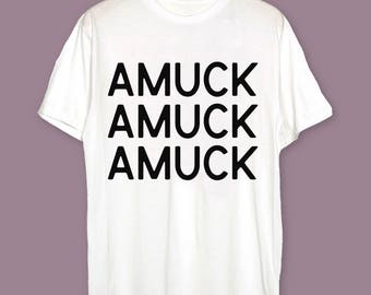 Hocus Pocus T Shirt, Hocus Pocus, Sanderson Sisters Shirt, Halloween Outfit, "Amuck Amuck Amuck" Halloween Hocus Pocus Shirt