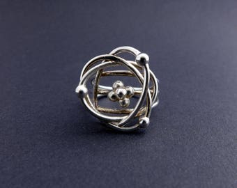 Atomic Model Ring - Science Jewelry