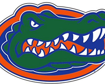 Florida Gators 4" Premium Die-Cut Vinyl Gator Head Decal, Yeti