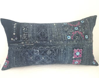 Vintage, Hmong, Hemp, Indigo, Batik, Boho, Bohemian, Cover