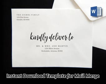 christmas card envelopes templates