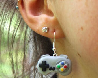 gamer gift controller earrings gamer jewellery nerdy earrings girl gamer gaming jewellery video game earring nerdy jewellery gift for gamers