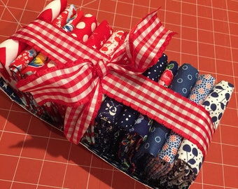 Americana fat quarter bundle 13 pieces