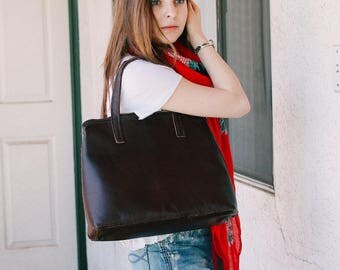 Kate Spade Inspired Genuine Leather Handbag, hand stitched