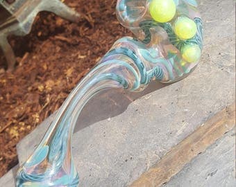 Inside out gandalf glass pipe