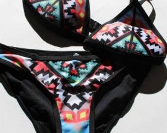 Neopren bikini swimwear triangle bikini maillot de bain bikini