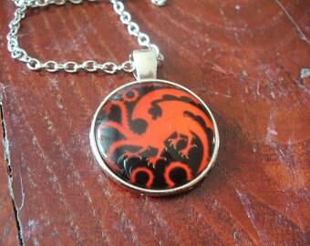 pendentif collier DRAGON GAME OF THRONES