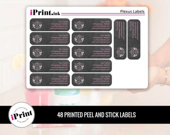 Plexus Labels, Plexus Printed Labels, Plexus Address Labels, Plexus Brochure Labels - PLX-RAL008