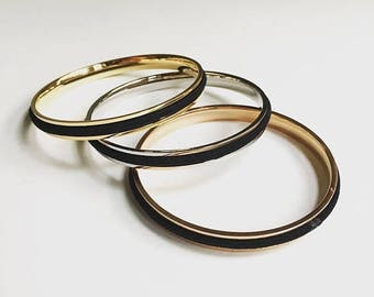 VOGUE Featured Hair Tie Bracelet Bangle Design Hair Tie Cuff Hair with Elastic Gold Silver or Rose Gold Bridesmaids Gifts