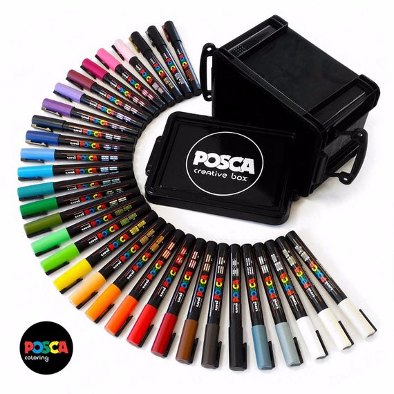 Posca pens complete set Outlet