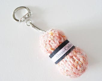 Key chain personalized wool Pincushion