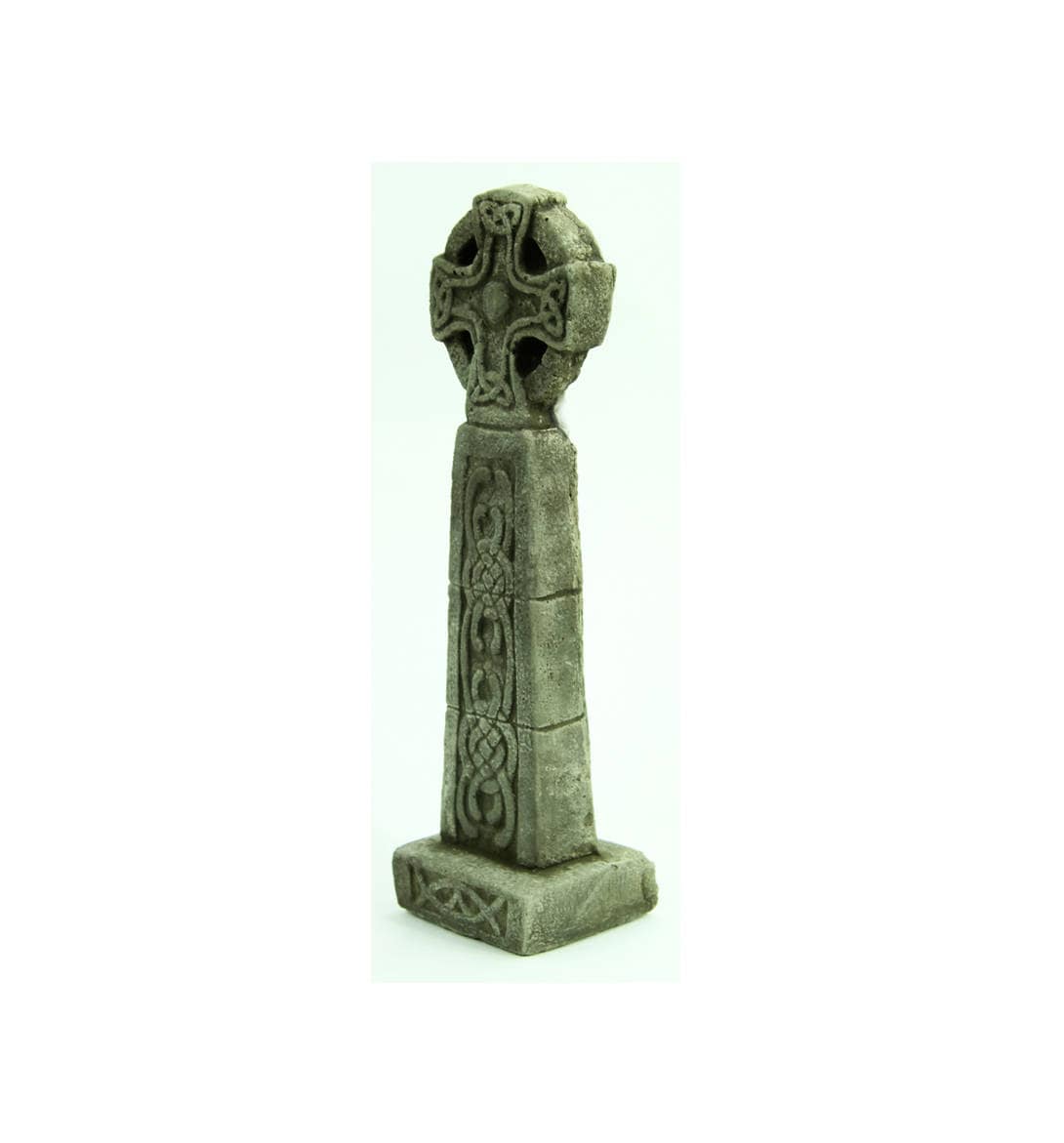 Celtic Cross Concrete Garden Statue Religious Cement Irish