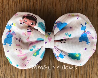 Doc McStuffins Hair Bow, Doc McStuffins Headband