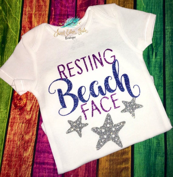 Resting Beach Face Bodysuit or Shirt Resting Beach Face