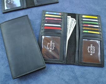 Mens Leather Wallet Bifold – Mens Wallet Personalized Monogram or Name – Awesome Gifts for Him - Birthday Gift - Gift For Him