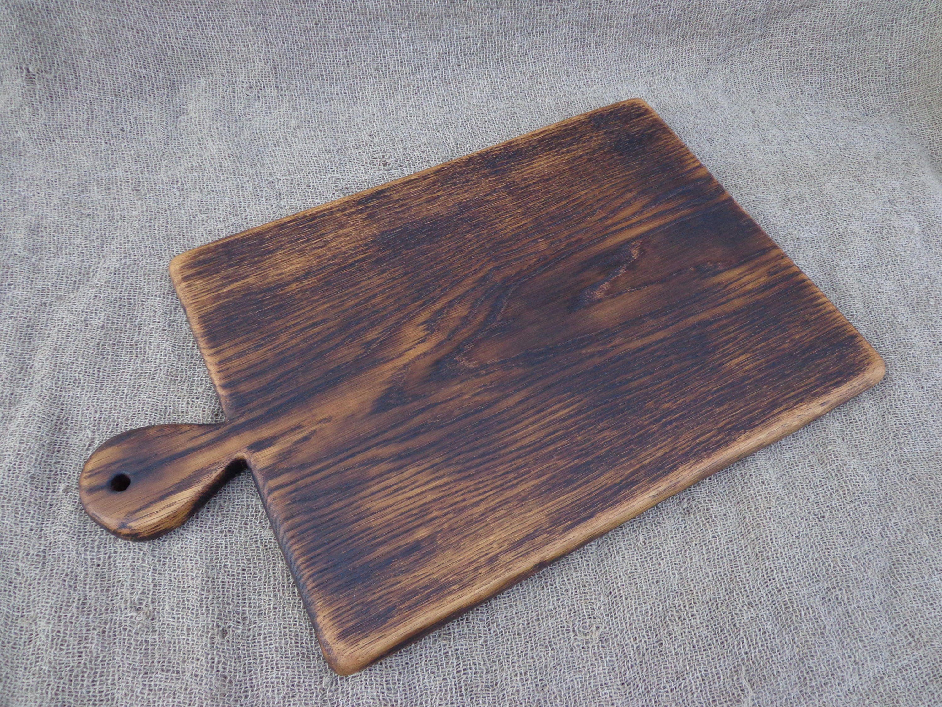 Traditional Rustic Cutting Board Wooden Serving Board 