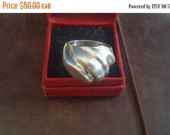 ON SALE Vintage Sterling Silver Ring