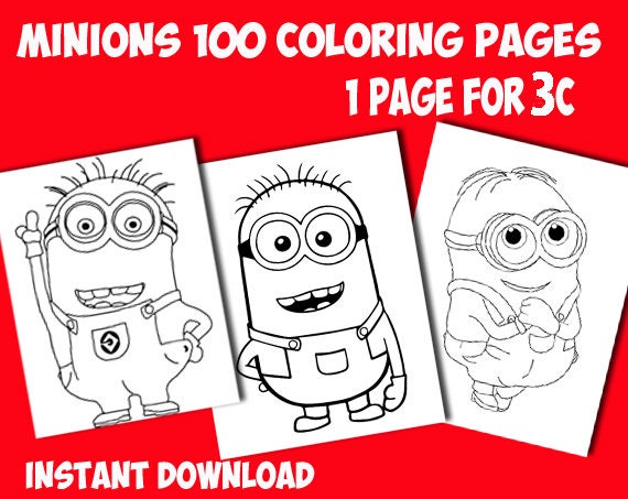 welcome home minion coloring pages