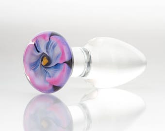 Glass Butt Plug - Tullia - Medium - One Of A Kind Mature/adult/anal/sex Toy