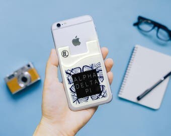 Alpha Delta Pi Jungle Leaf Phone Wallet