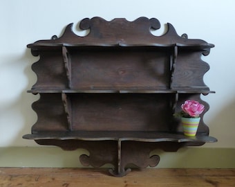 Wall shelves shabby chic furniture furniture France with extra Shelf unit shabby chic wall piece of furniture France
