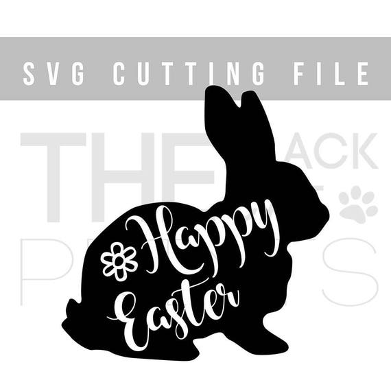 Download Happy Easter svg Bunny Easter svg file for Cricut cutting file