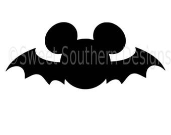 Bat minnie svg | Etsy