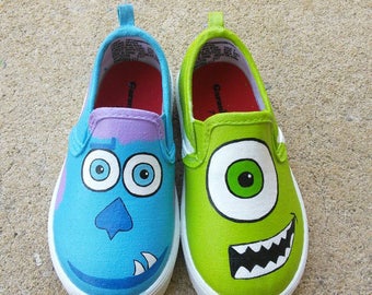 Monster inc shoes | Etsy